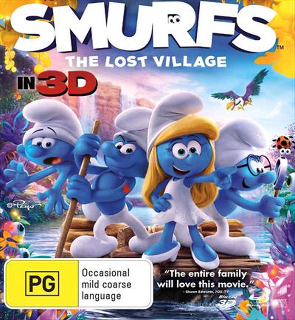 The Smurfs Lost Village Blu Ray Disc Set Ebay