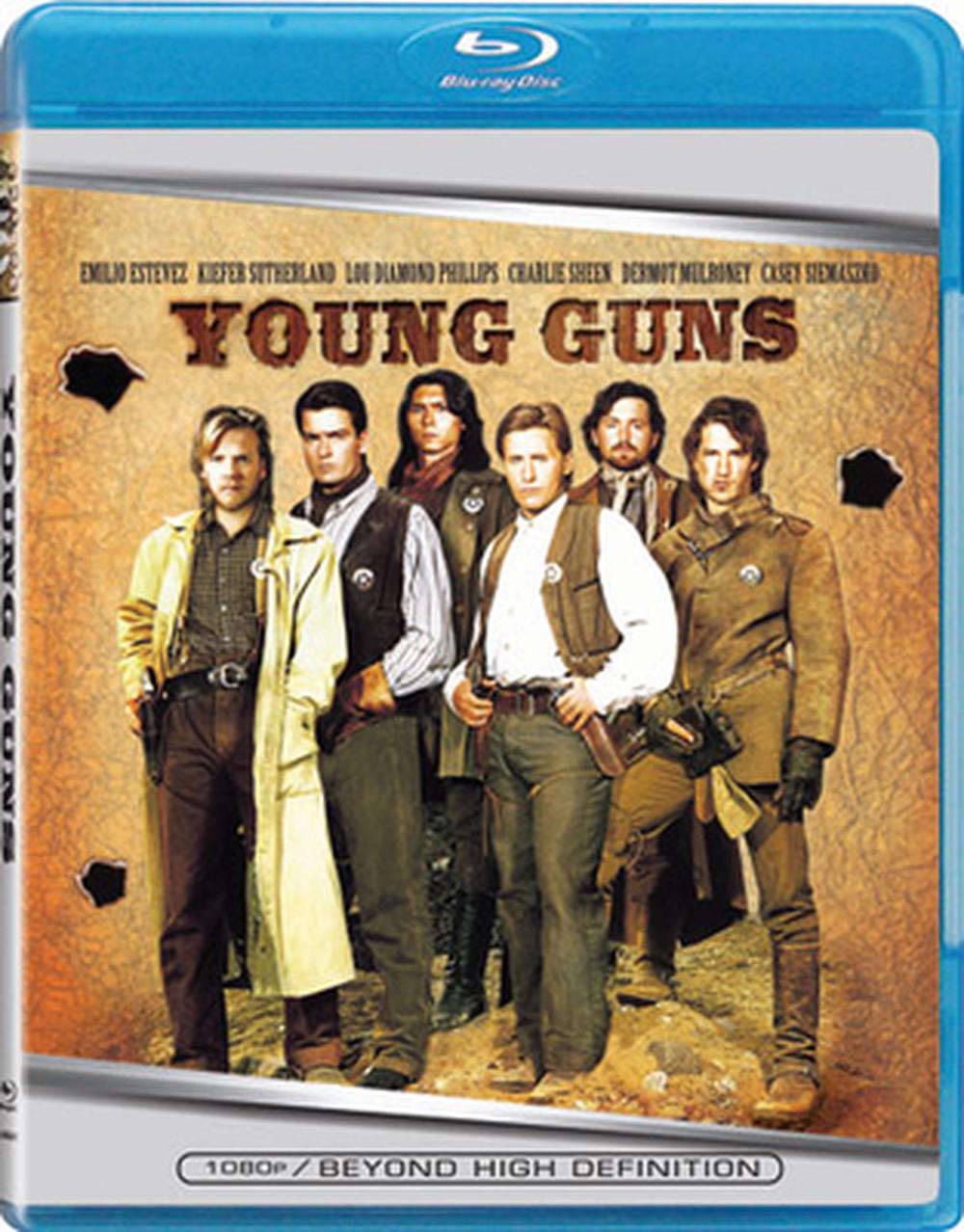Young Guns - Blu-Ray Region 1 Free Shipping! - Afbeelding 1 van 1