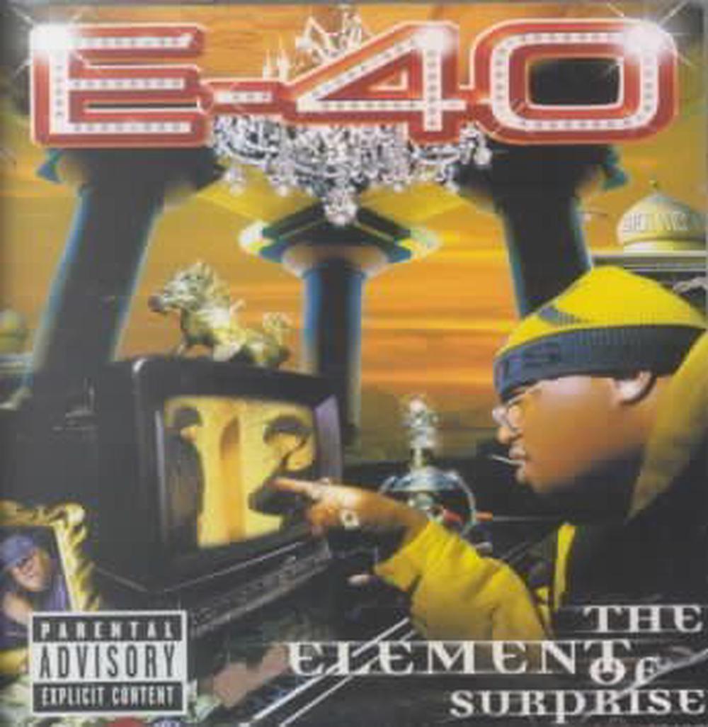 Element of Surprise - E-40 Compact Disc Free Shipping!