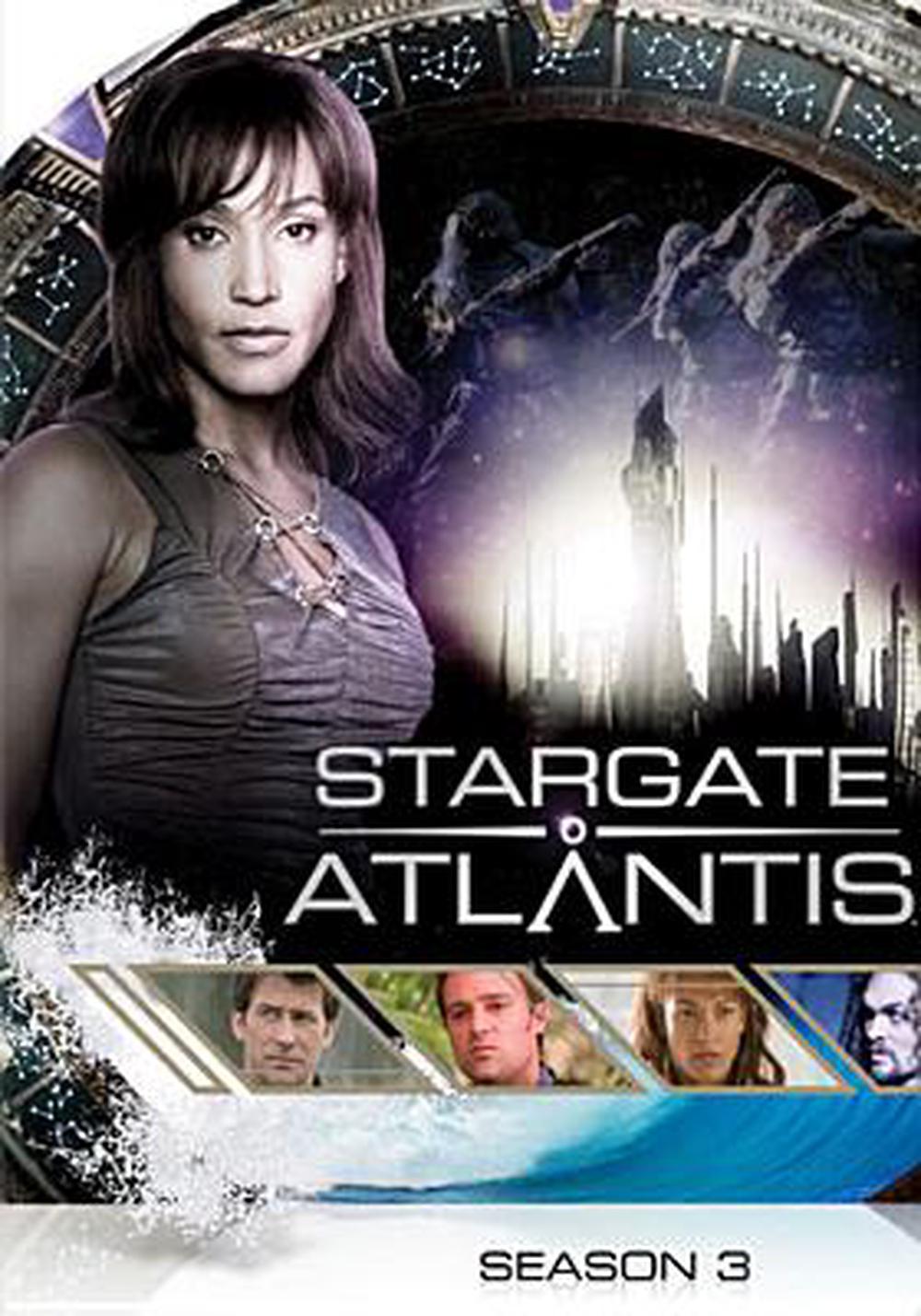 Stargate Atlantisseason 3 DVD Region 1 Free Shipping! eBay