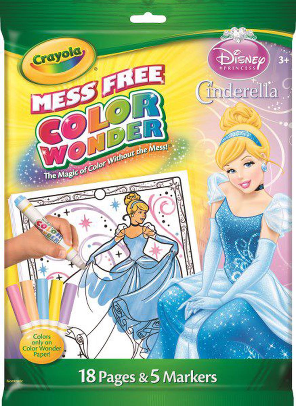 Color Wonder Markers and Coloring Pad - Disney Princess - Crayola Free ...