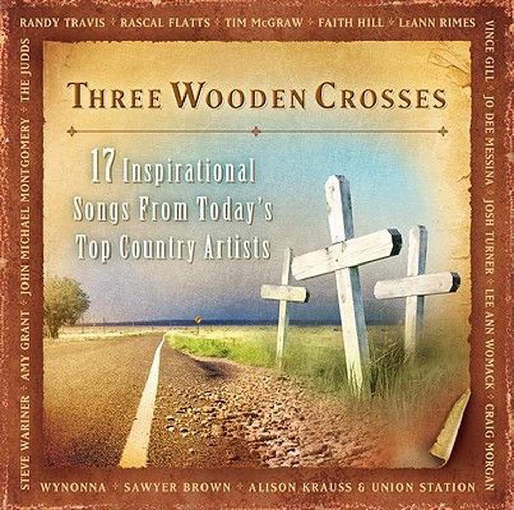 Three Wooden Crosses V/A Compact Disc Free Shipping! 80688658229 eBay