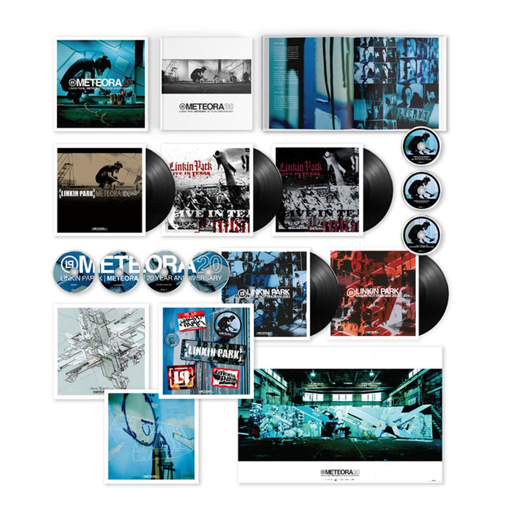 Meteora 20th Anniversary Super Deluxe 5Lp/4Cd/3Dvd Boxset - Linkin