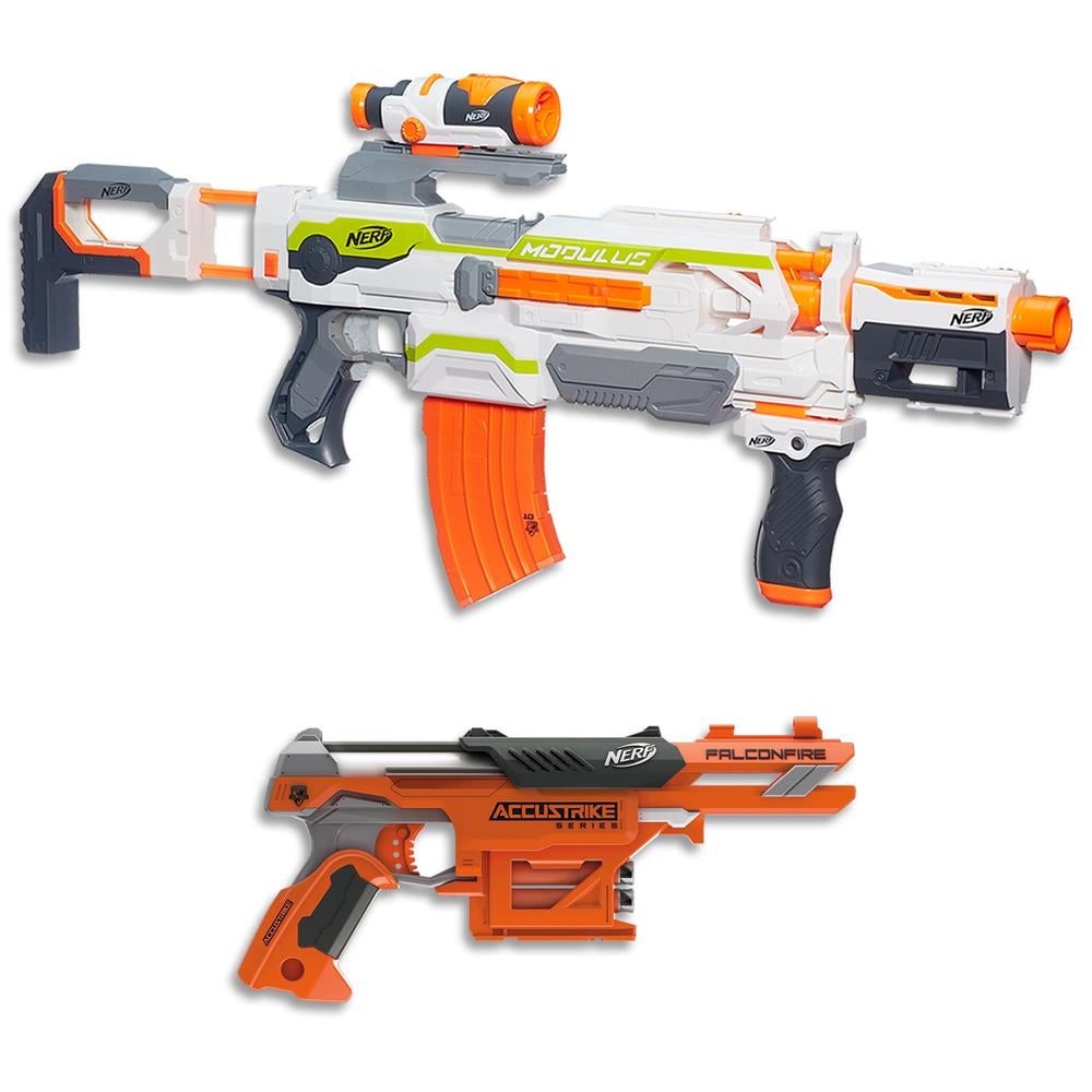 Nerf Modulus ECS 10 + Falconfire Blaster - Be The Top Gun In Outdoor ...