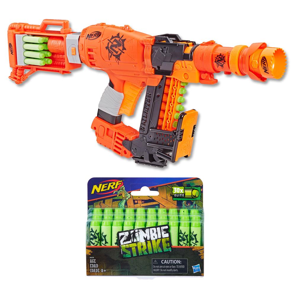 nerf zombie strike 30 dart refill pack