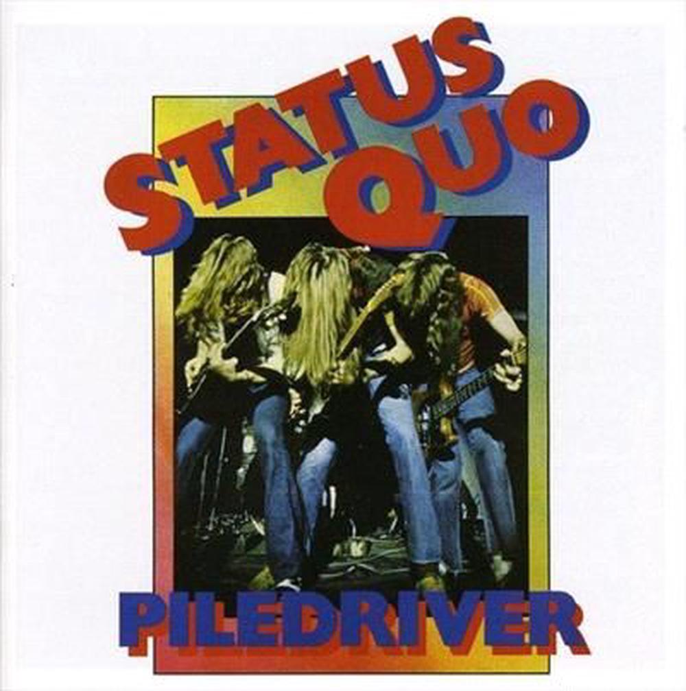 status quo piledriver t shirt