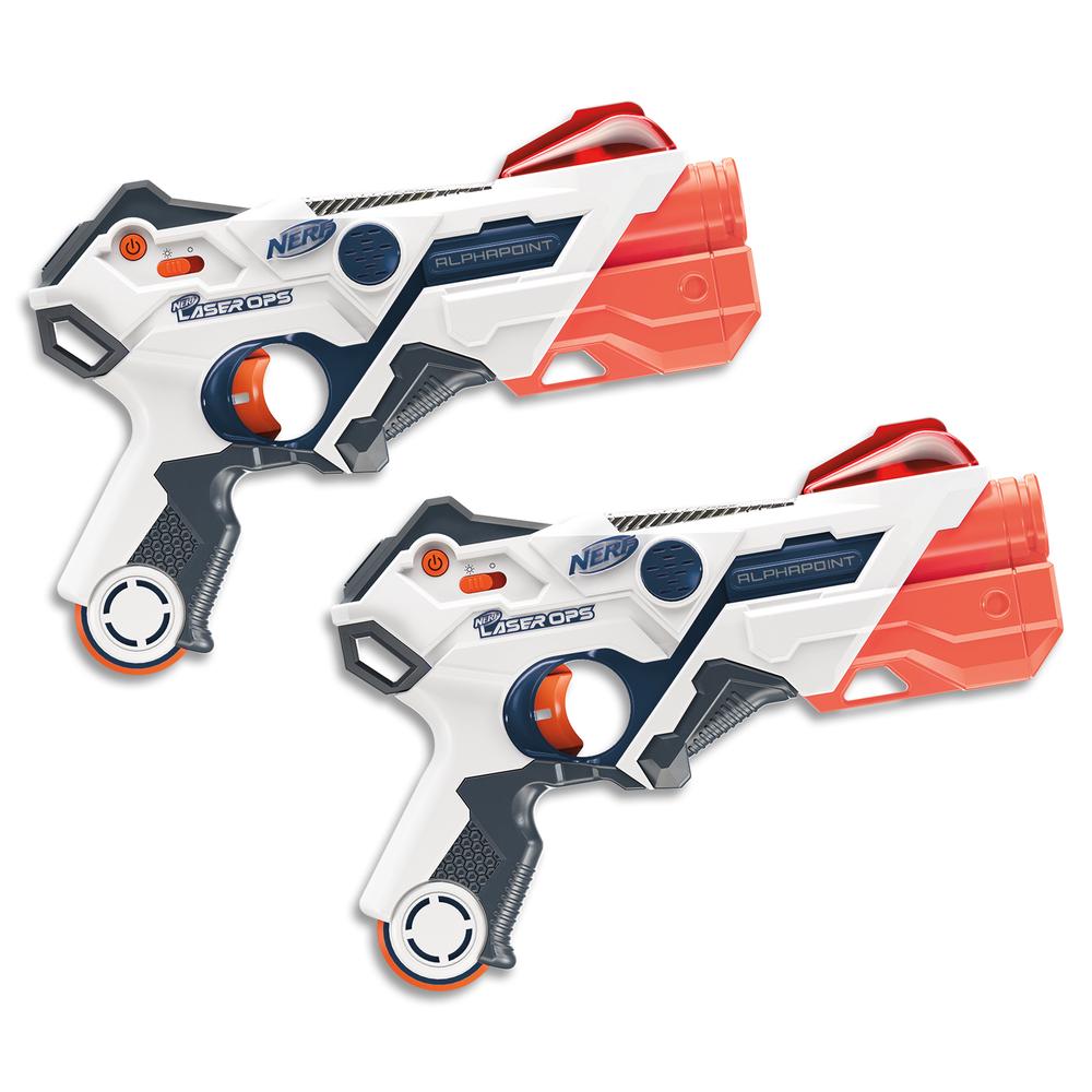 Nerf Laser Ops - AlphaPoint Lazer Blaster X 2 Pack Top Gun In Kids Toy ...