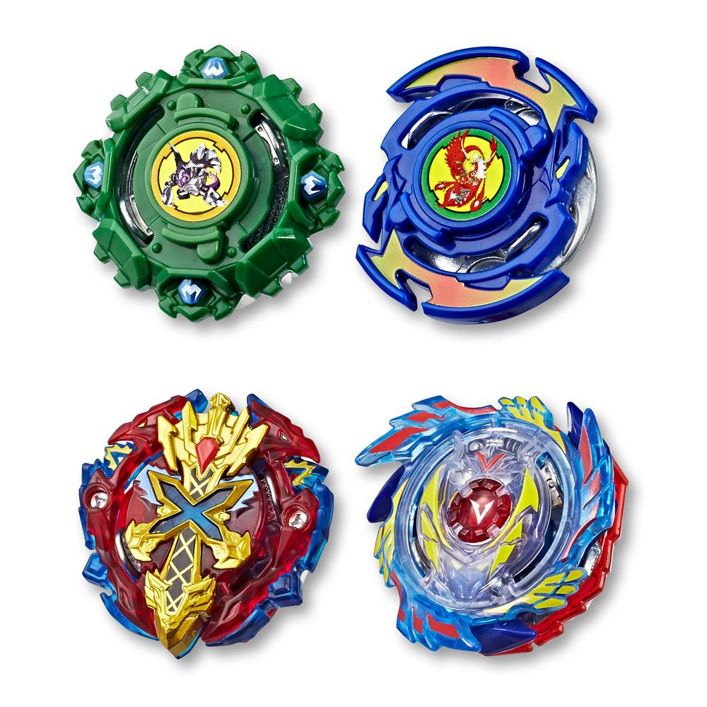 Beyblade Burst 4 Elite Warrior Battle Tops set Hasbro Kids toys