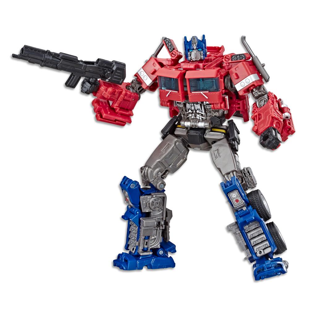 TRANSFORMERS Generations Bumblebee Movie Optimus Prime Voyager Class 6. ...