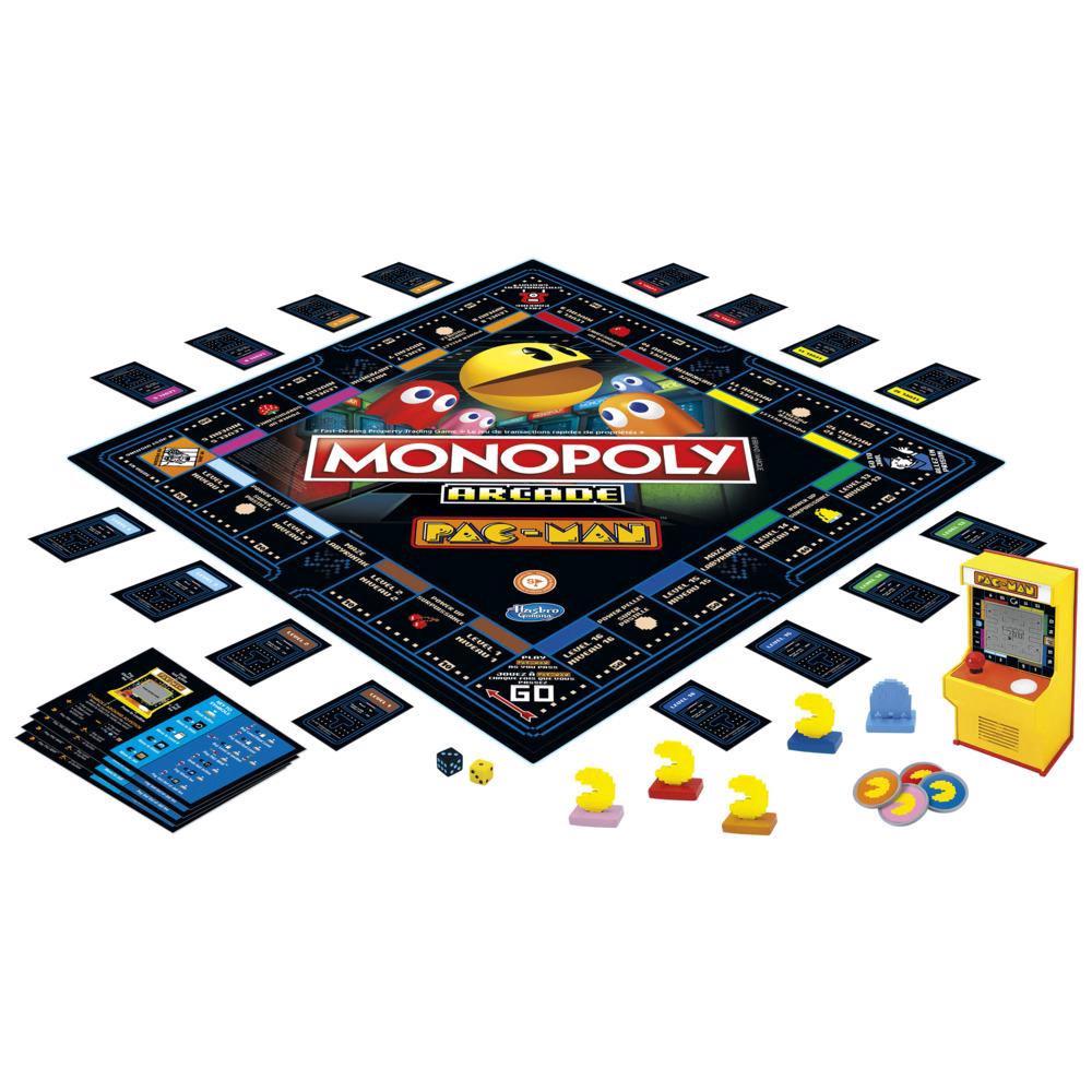 monopoly arcade pac man board game
