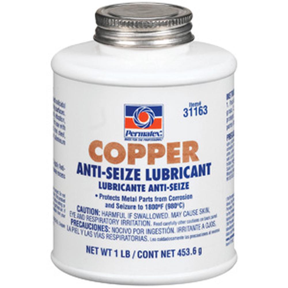 Permatex Copper AntiSeize Lubricant, 473mL brush top bottle 31163 Free
