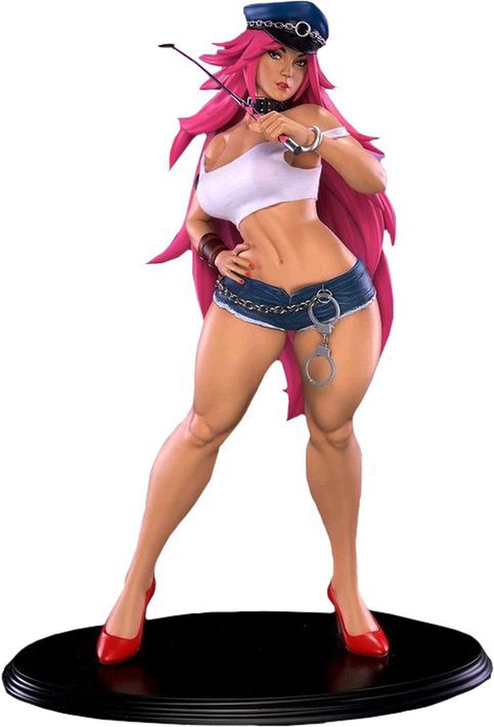 Street Fighter 4 Poison 14 Mixed Media Statue Pop Culture Shock Toys Free S 718117173103 Ebay 