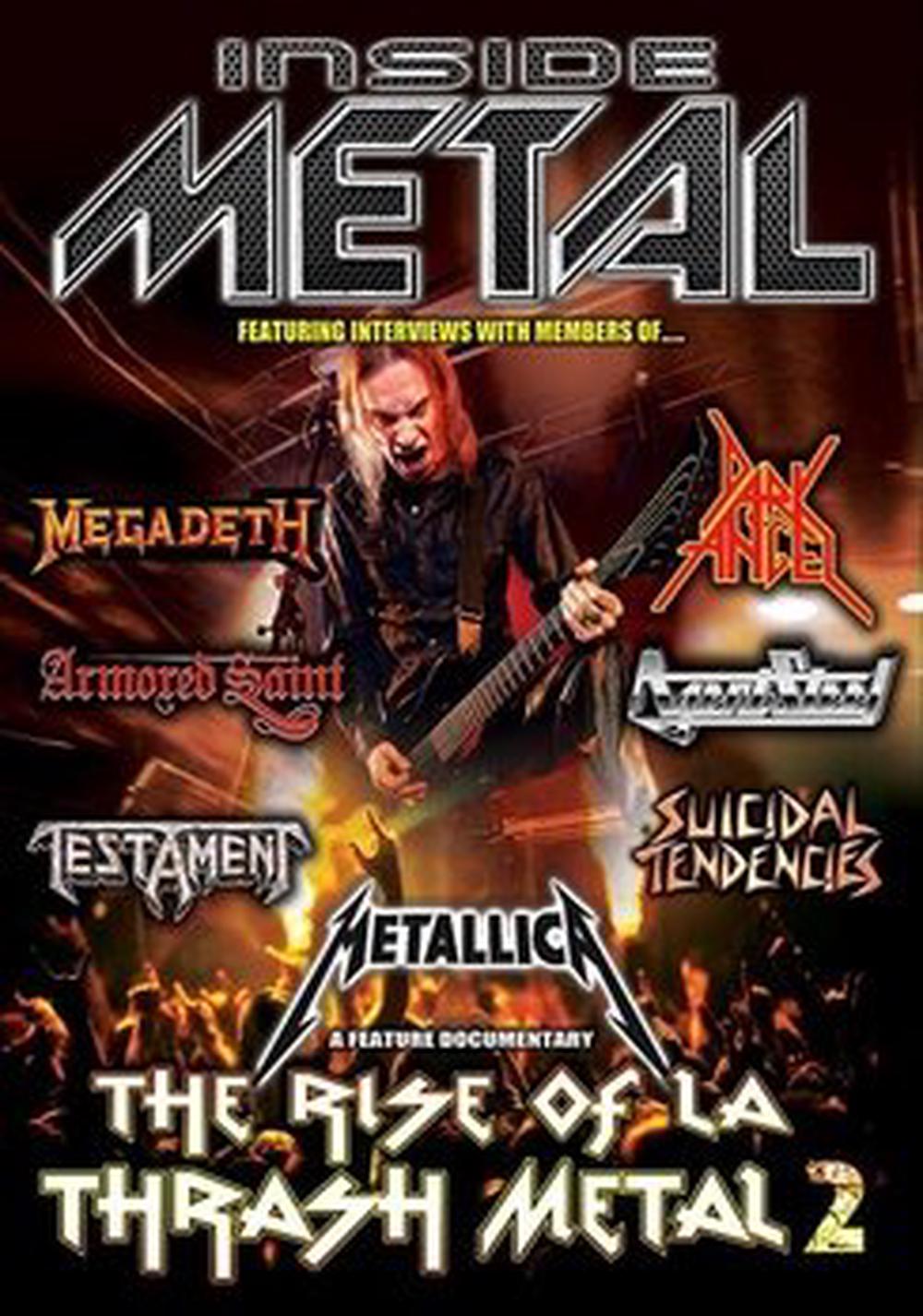 Inside Metalrise of La Thrash Metal DVD Region 1 Free Shipping