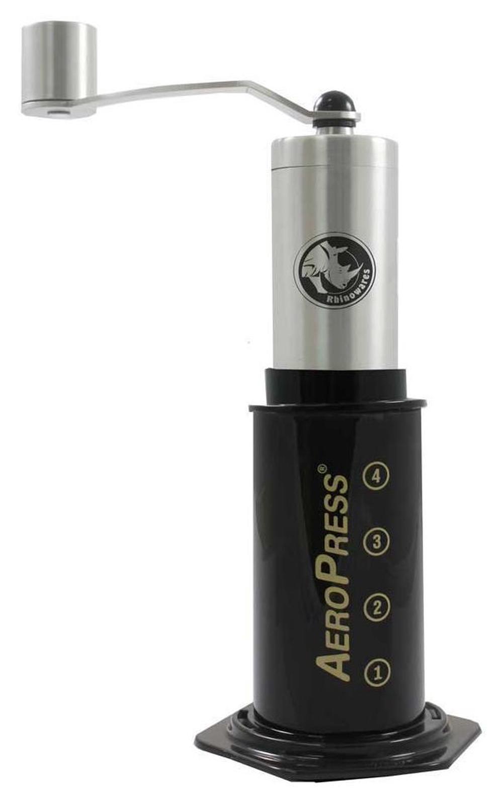 Rhinowares Compact Hand Coffee Grinder With Adapter For Aeropress Free Shipping! 799439727922 eBay