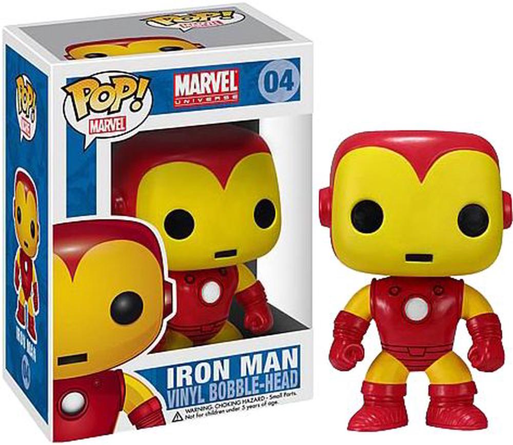 Iron Man - Classic Iron Man Pop! Vinyl Figure - FunKo Free Shipping! | eBay
