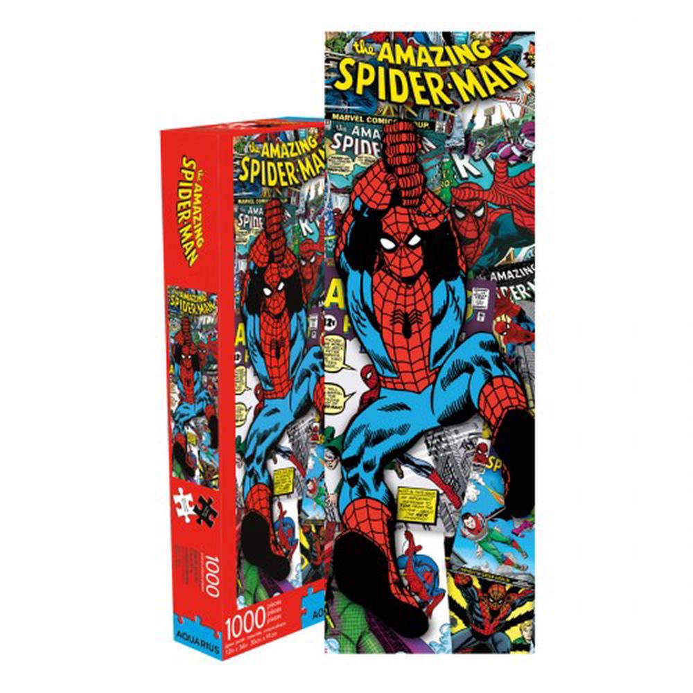 Marvel SpiderMan Collage Slim Puzzle, 1000 Piece