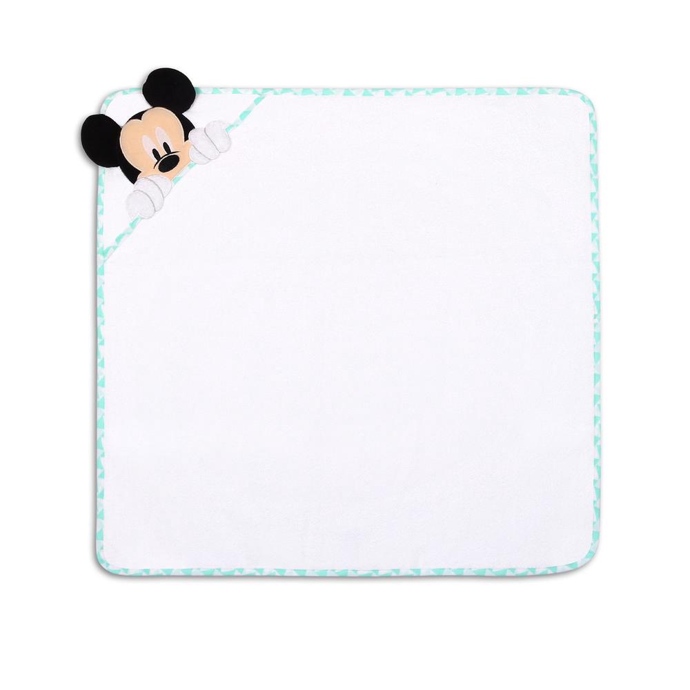 mickey hooded towel