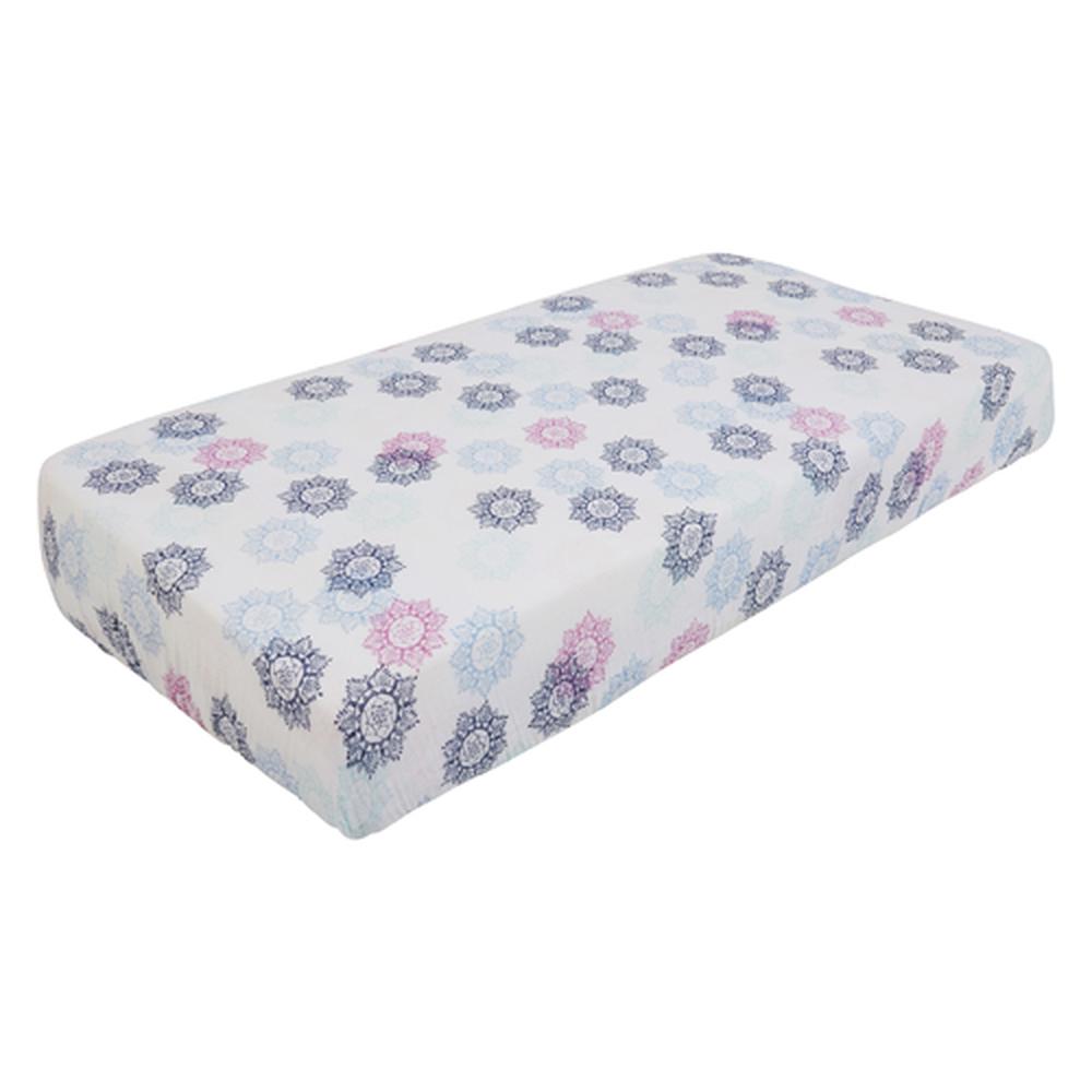 Aden By Aden Anais Cot Sheet Pretty Pink Medallion Free