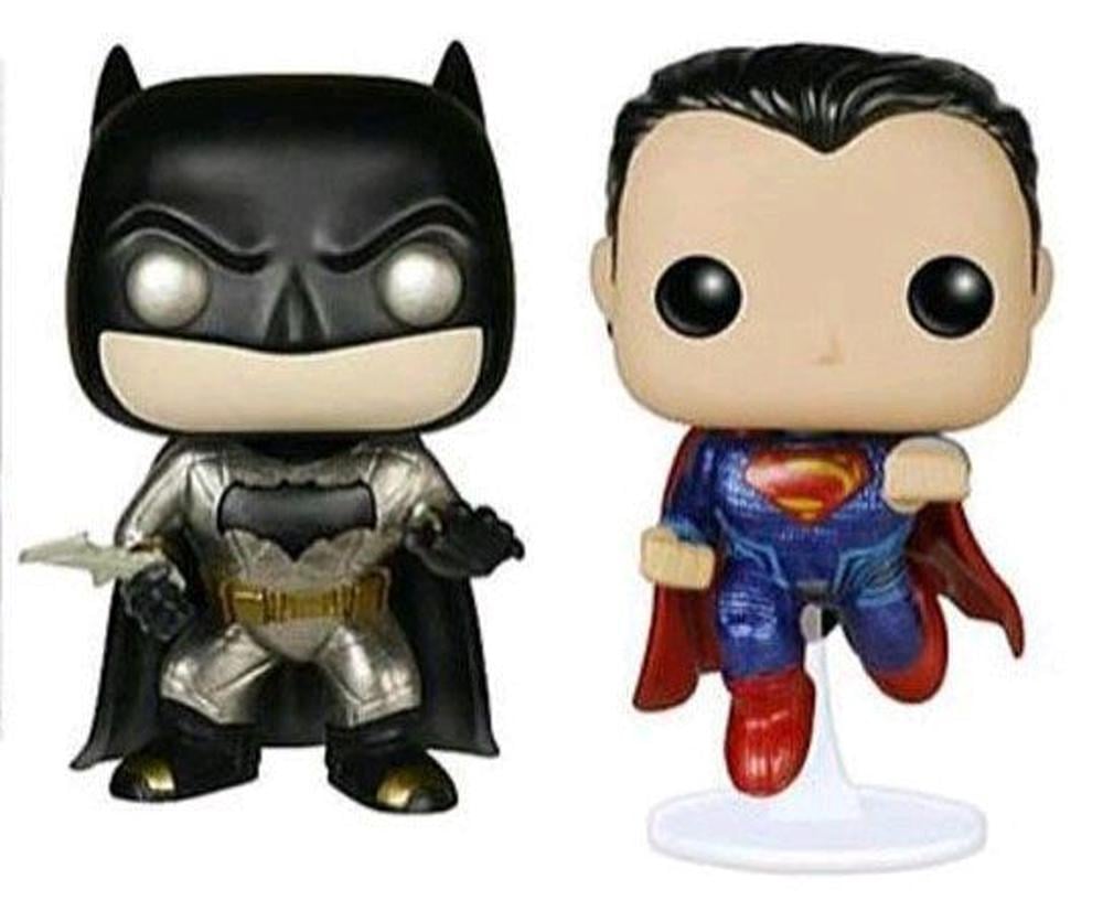 funko pop batman vs superman 2 pack