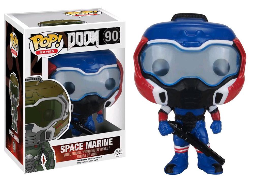 Doom American Hero Space Marine Pop! Vinyl Figure - FunKo Free Shipping! | eBay