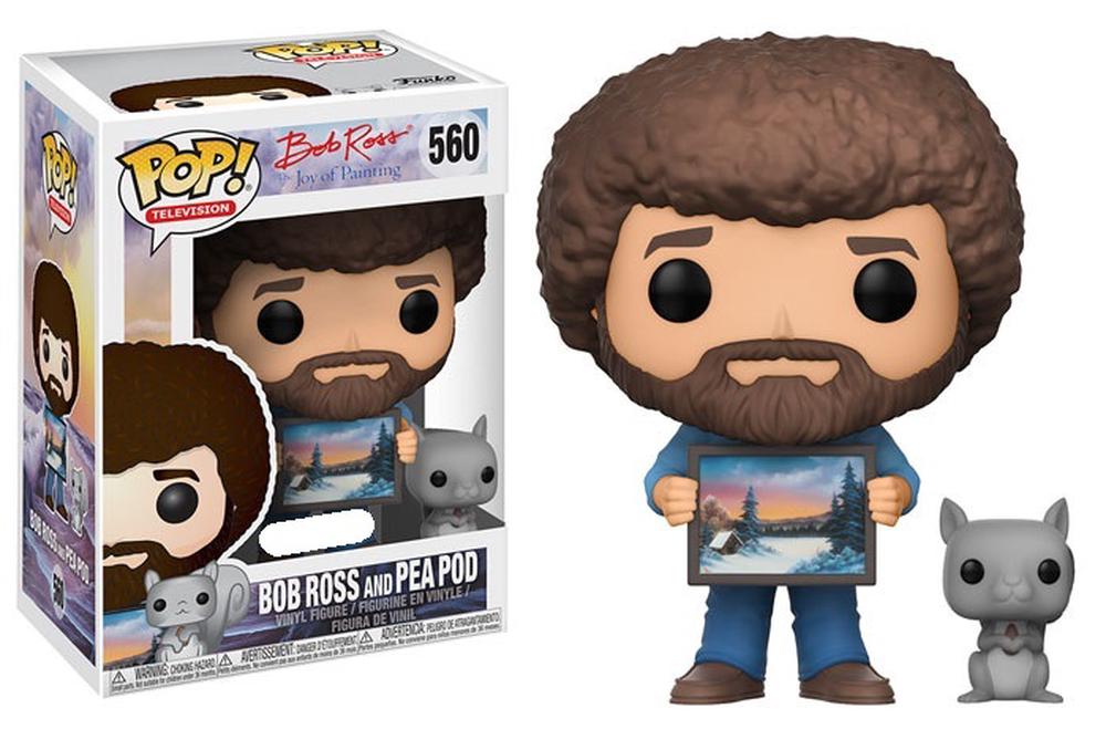 bob ross peapod funko