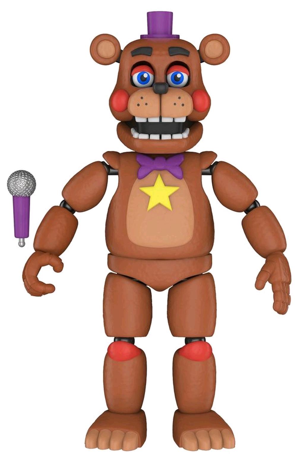 five nights at freddy's pizza simulator rockstar foxy action figure