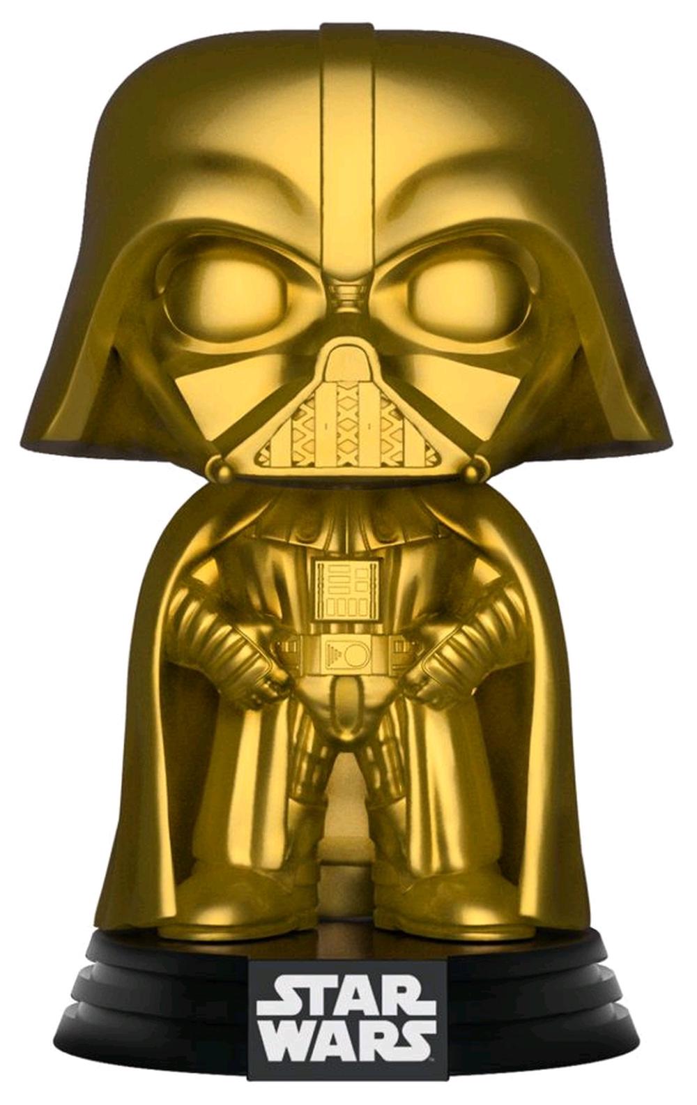 Star Wars: Darth Vader Gold Metallic Pop! Vinyl - FunKo Free Shipping