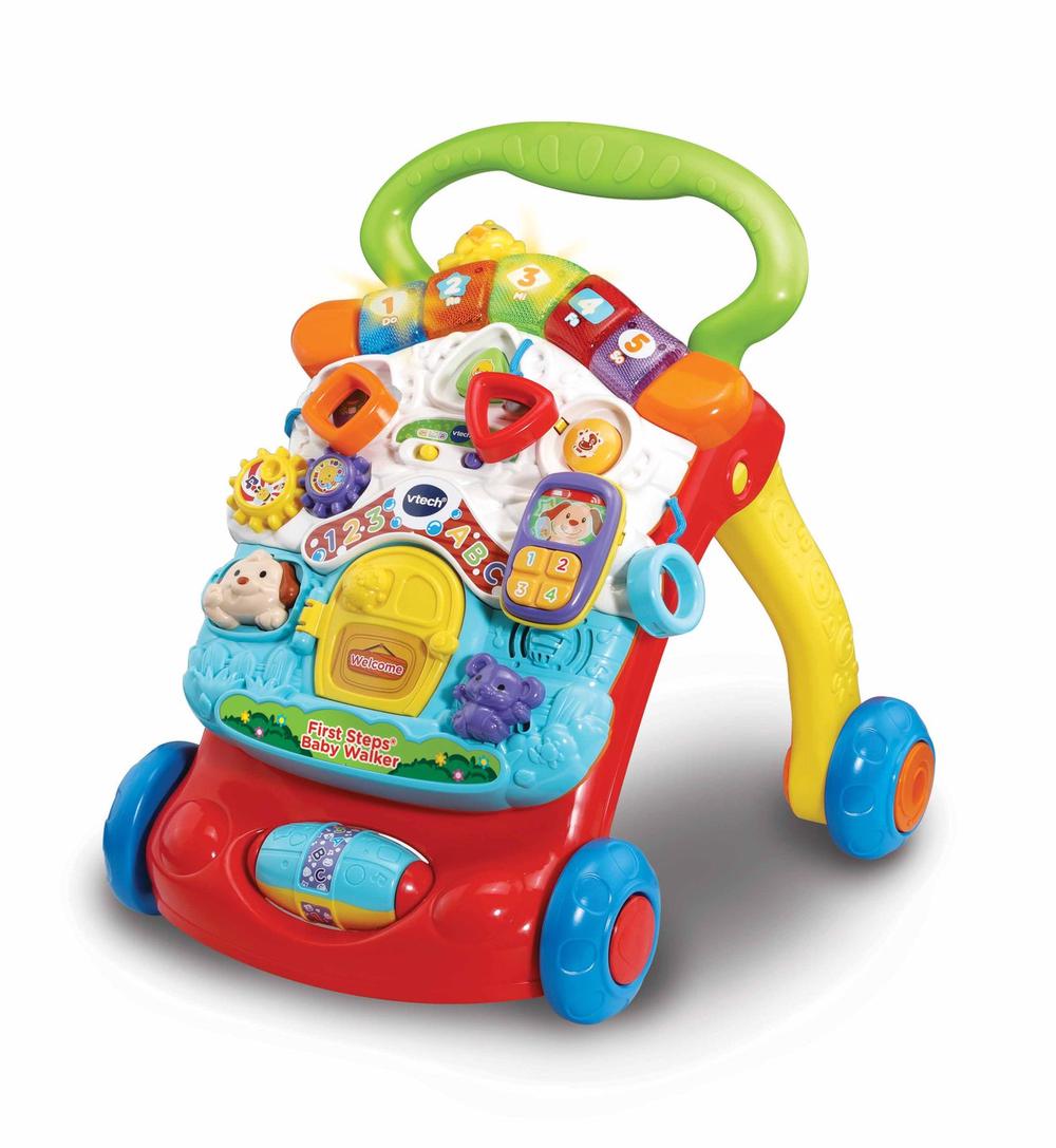 First Steps Baby Walker (Yellow) VTech Toys Free Shipping