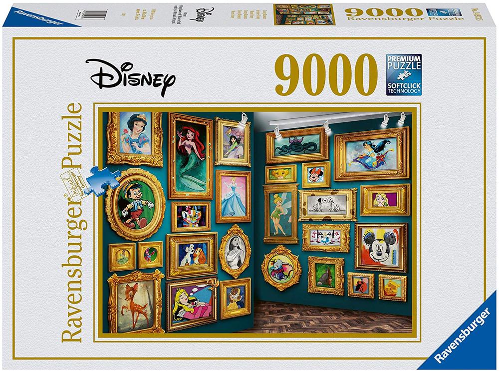 Jigsaw Puzzle, 9000 Piece Disney Museum Ravensburger Free Shipping