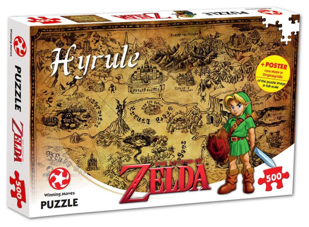 The Legend of Zelda Jigsaw Puzzle (Hyrule Field) , 500 Piece Winning