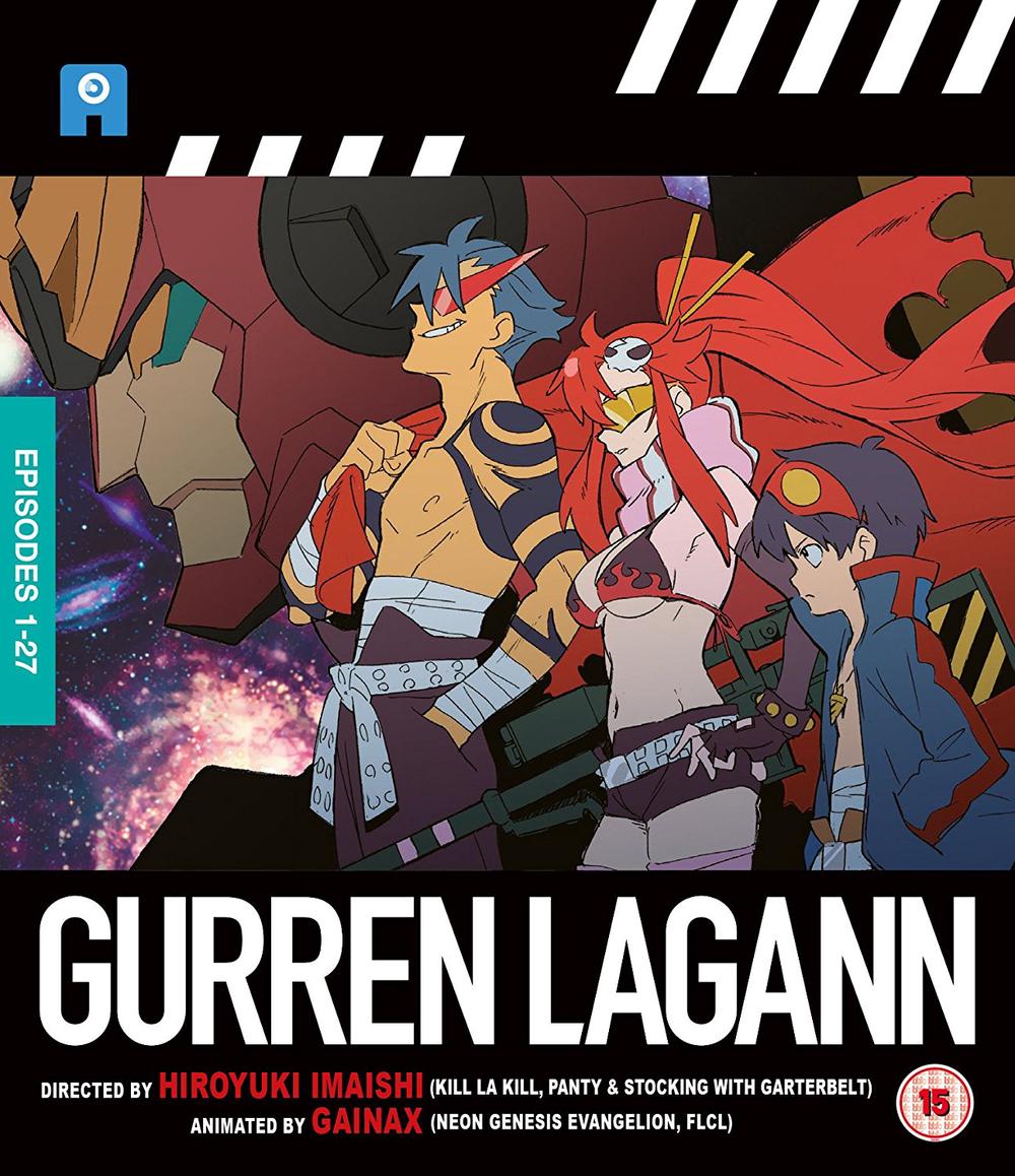 Gurren Lagann Complete Collection Bluray Region B Free Shipping! eBay