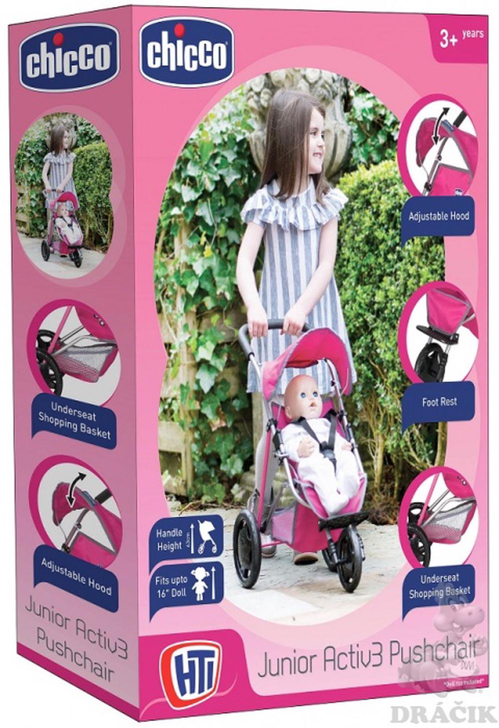 Junior Active3 Doll Stroller - Chicco Free Shipping! | eBay