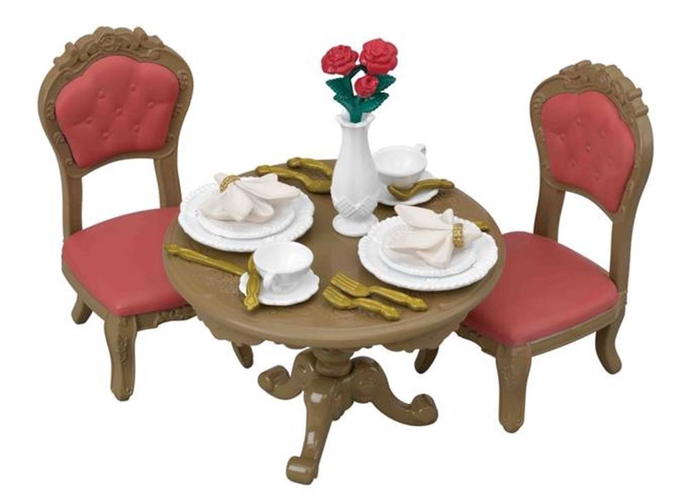 sylvanian families dining table set