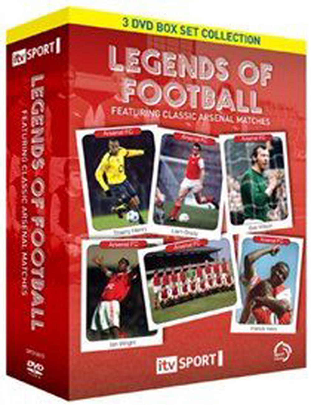 Arsenal FC Legends of Football Classic Matches DVD Region 2 Free