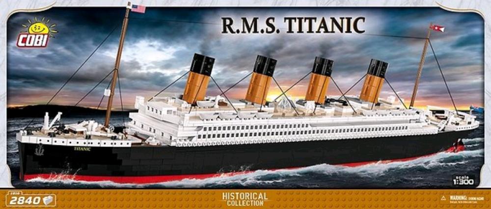 Titanic R.M.S. Titanic 1 300 Scale Construction Set 2840 Piece COBI