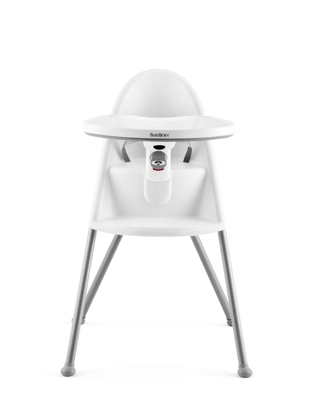 Baby Bjorn High Chair (White/Grey 