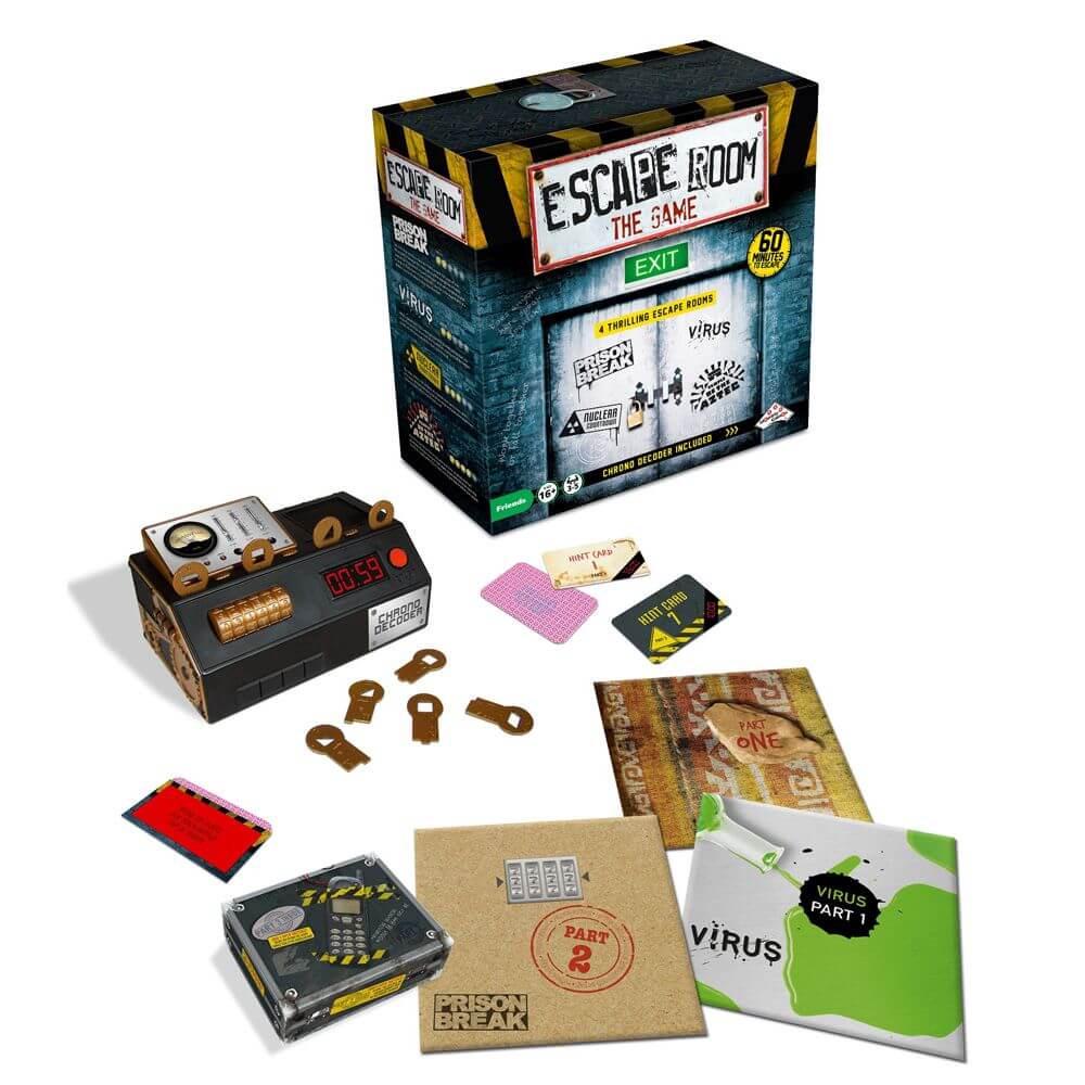 Details About Escape Room Board Game Identity Games Free Shipping