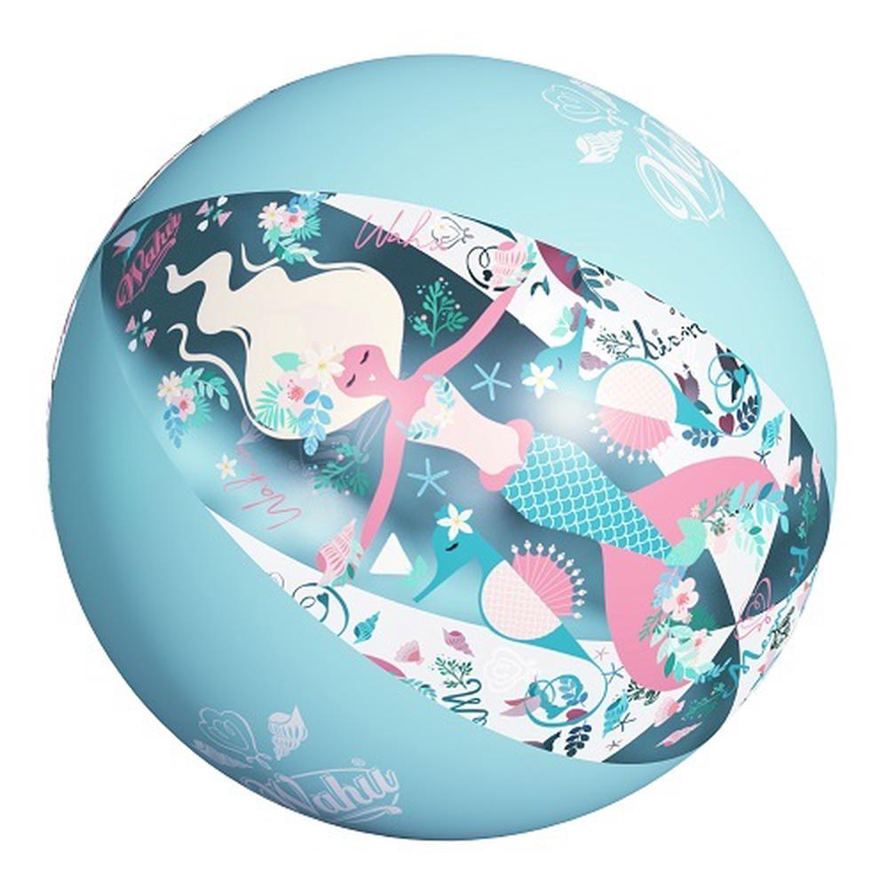 mermaid beach ball