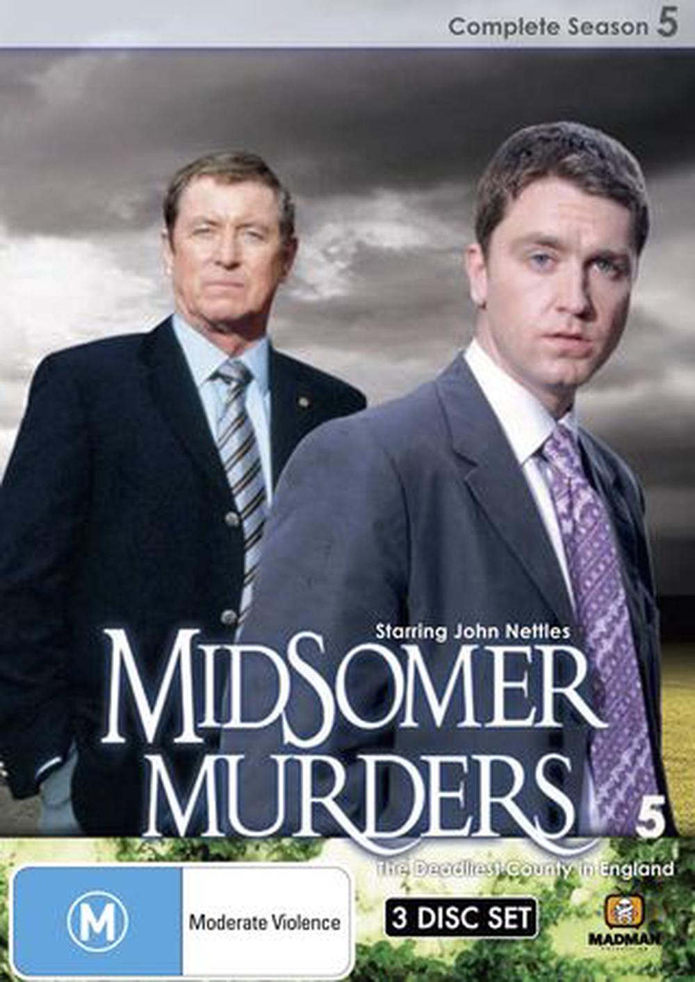 Midsomer Murders: Complete Season 5 - DVD Region All Free Shipping ...