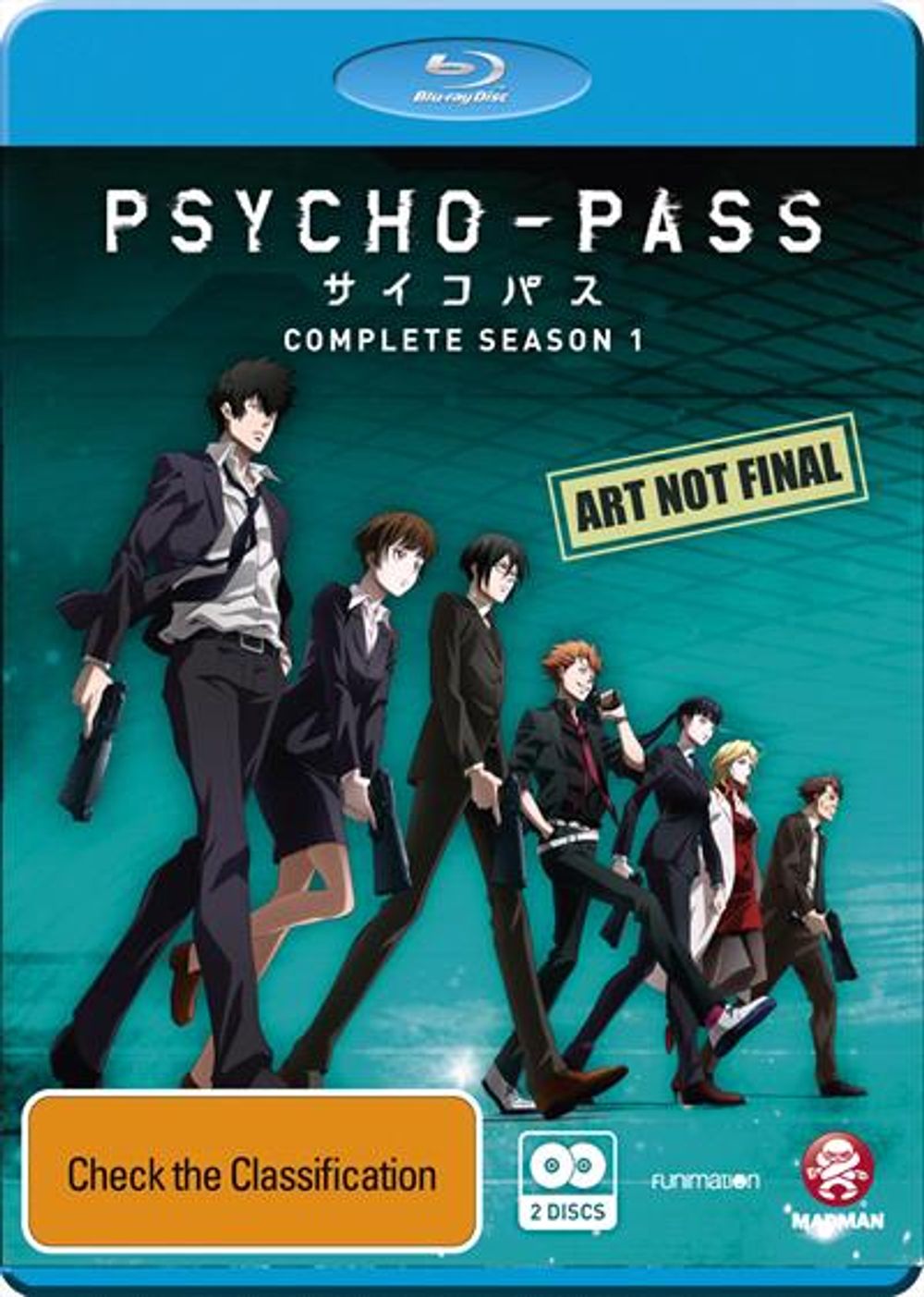 Psycho Pass Season 1 Dvd