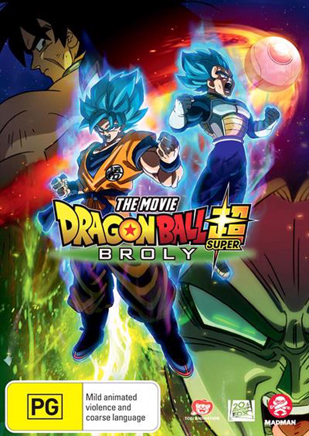 Dragon Ball Super - The Movie - Broly - DVD Region 4 Free Shipping