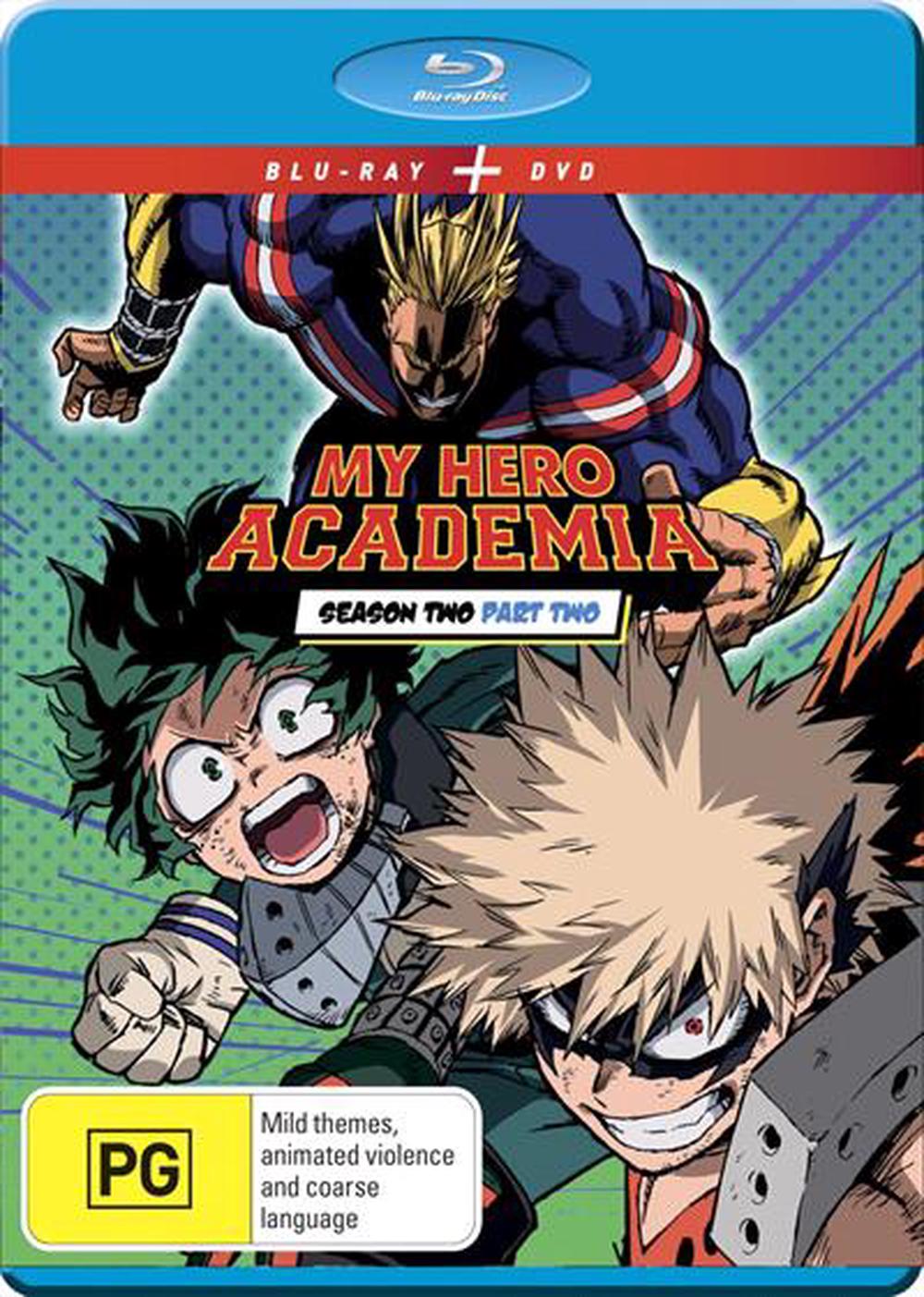My Hero Academia Saison 2 Blu Ray My Hero Academia : Season 2 : Part 2 | Blu-ray + DVD - Blu Ray Region 4,B Free S | eBay