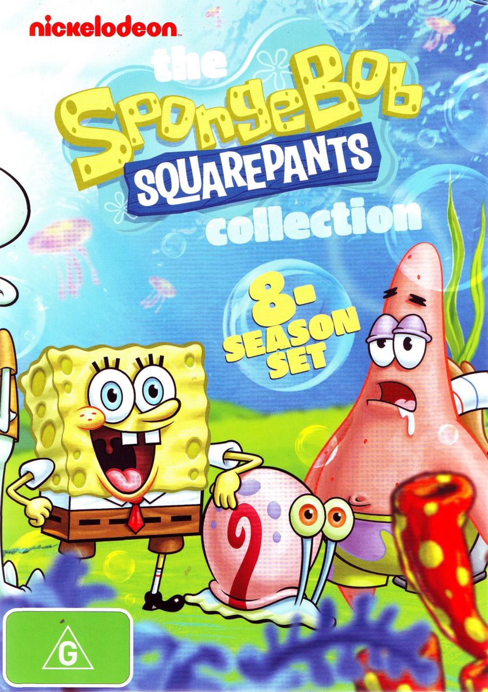 Spongebob Squarepants: Seasons 1 - 8 Collection - DVD Region 4 Free ...