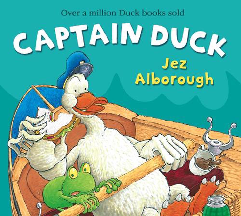 Captain Duck by Jez Alborough (English) Paperback Book Free Shipping