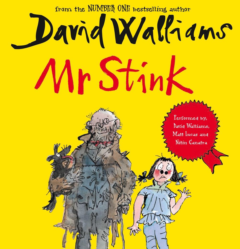 Mr Stink by David Walliams (English) Compact Disc Book Free Shipping