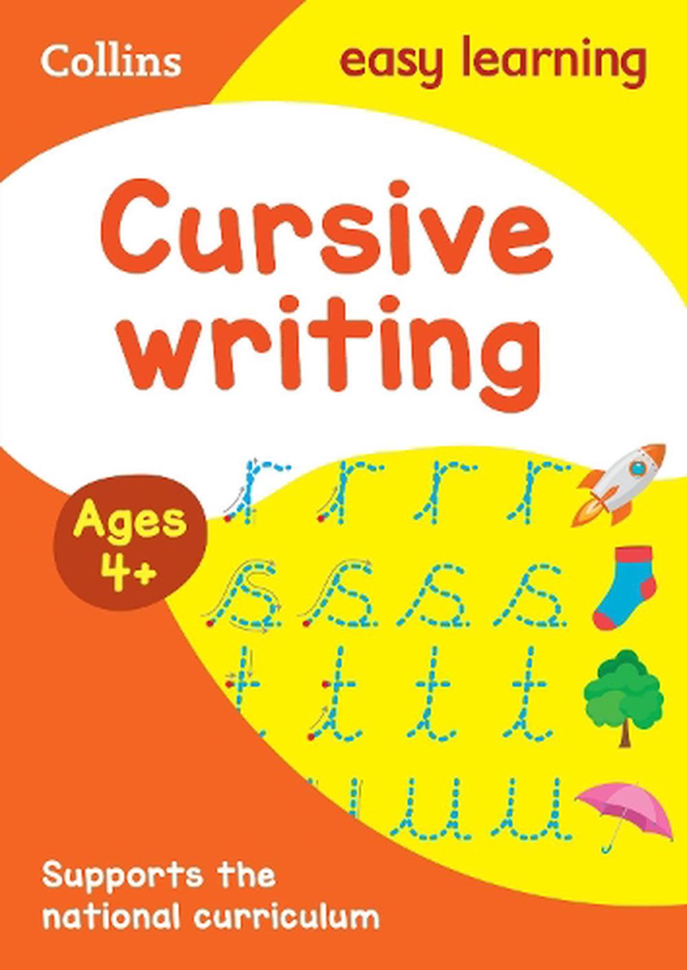 cursive writing book images