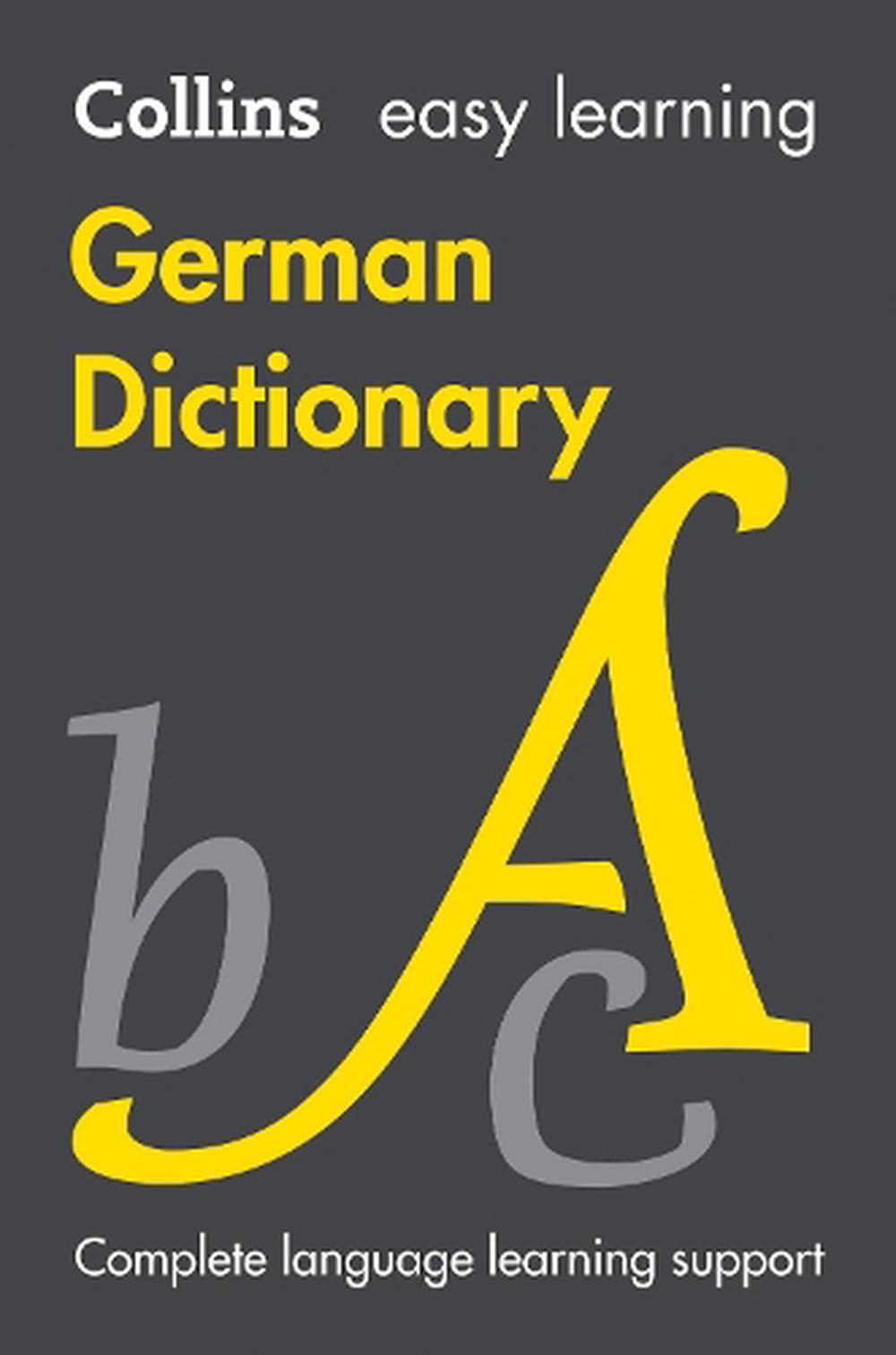 Easy Learning German Dictionary by Collins Dictionaries (English) Paperback Book 9780008300265 ...
