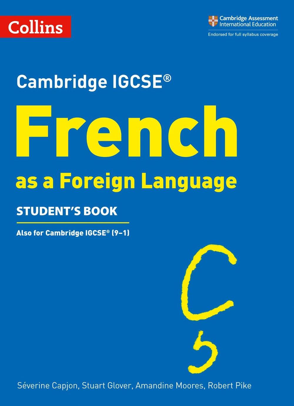 Cambridge Igcse (tm) French Student's Book by Severine Capjon (English