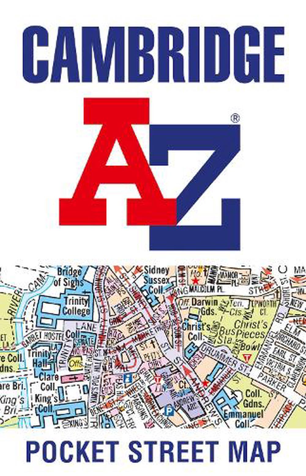 Cambridge A Z Pocket Street Map By A Z Maps Free Shipping   9780008445140 