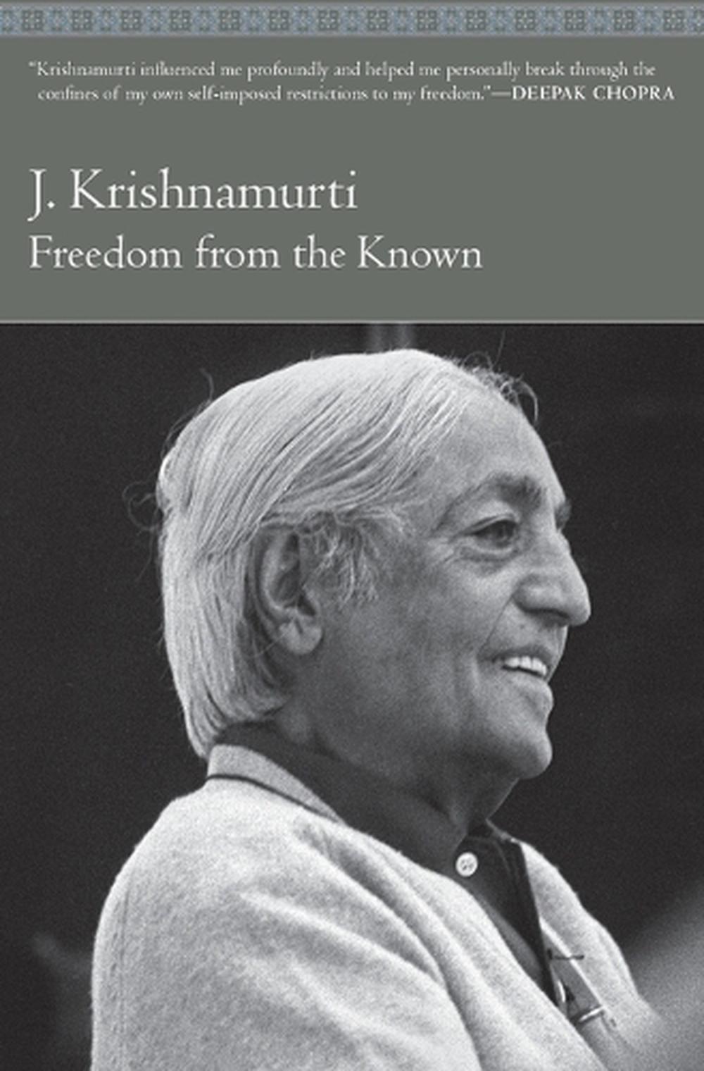 Freedom from the Known by J. Krishnamurti (English) Paperback Book Free Shipping 9780060648084